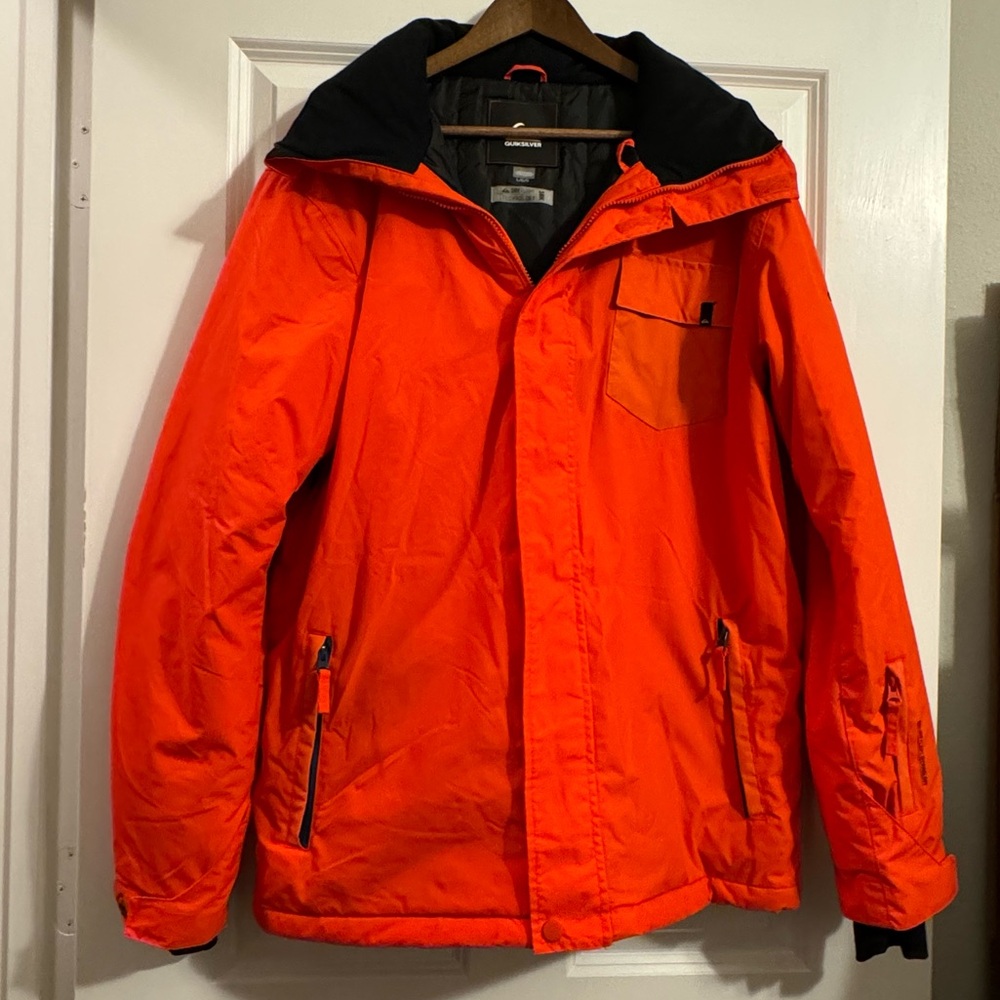 Quiksilver Mission Print Snow Jacket Men’s Large